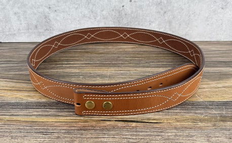 Bianchi No B9 Stitched Belt