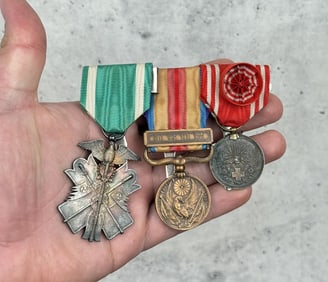 Group of Japanese Medals