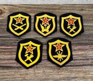 USSR Soviet Russian Red Army Arm Patches