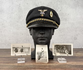 1950s Outlaw Motorcycle Biker Gang Captains Hat