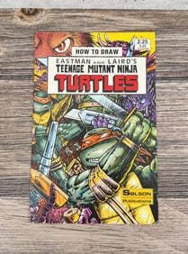 TMNT Teenage Ninja Turtles How To Draw Book