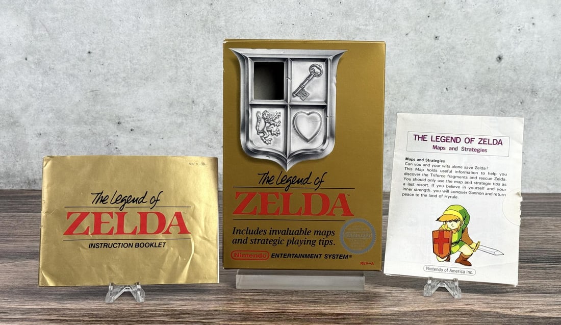 Nintendo NES Legend Of Zelda Video Game Box (1 of 6)