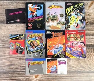 Nintendo NES Video Game Boxes