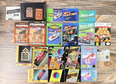 Vintage NES Nintendo Video Game Boxes