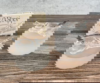 Pipi Glass Bird Salt Dips & Spoons