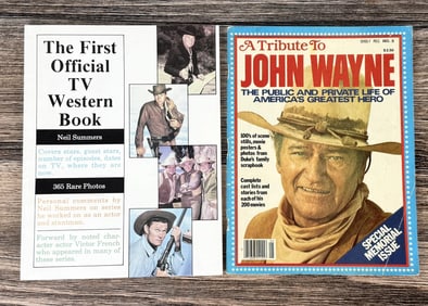 Group of Western Television Book and Magazine