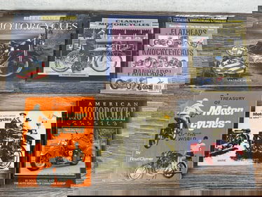 Group Of Motorcycle Books