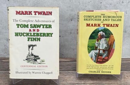 Pair Of Mark Twain Books