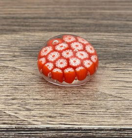 Millefiori Art Glass Paperweight