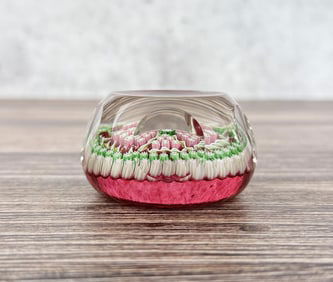 Perthshire Millefiori Art Glass Paperweight