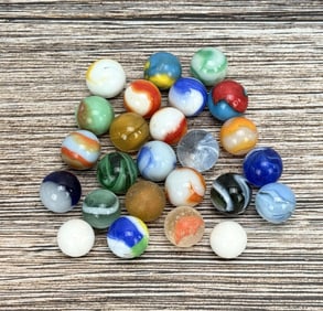 Collection of Vintage Marbles