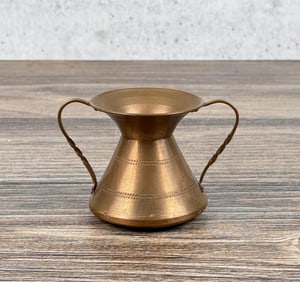 Two Handled Copper Amphora