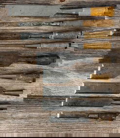 Group Of Antique Wood Chisels