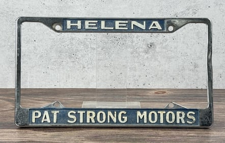 Helena Montana License Plate Frame