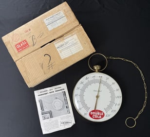 Double Cola Pocket Watch Thermometer