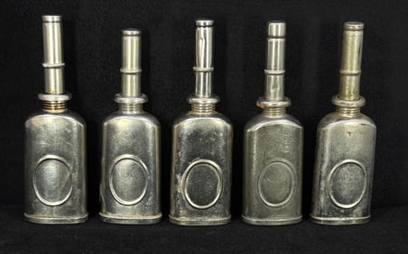 Antique Thumb Press Oil Cans