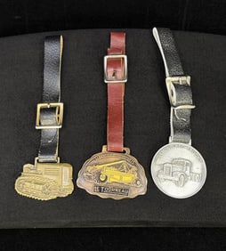 Grouping of Heavy Equipment Watch Fobs