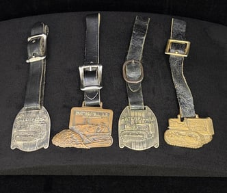 Collection of CAT Caterpillar Watch Fobs