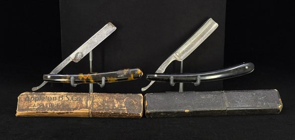 Group of Antique Straight Razors