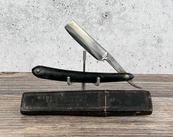 Civil War Wade and Butcher Straight Razor