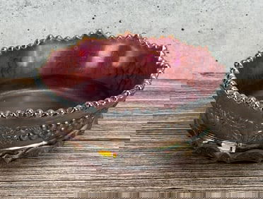 Northwood Grape & Cable Carnival Glass Bowl