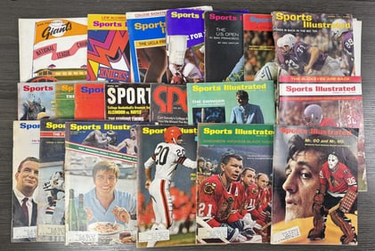1960's and 70's Sports Illustrated Magazines