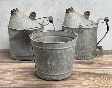 Chicago Milwaukee St Paul Railroad Cans