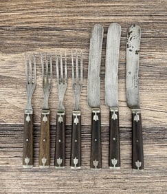 Civil War Era Royalton Knife Co. Flatware