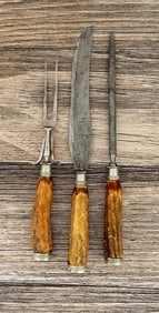 Boker Tree Brand Stag Horn Handle Carving Set