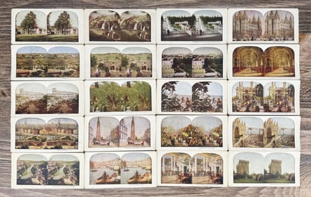 Collection of Antique Stereoviews