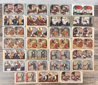 Herman Knutzen Comedy Series Stereoviews