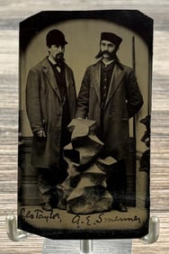 Named Occupational Artists Tintype Photo