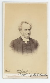 Reverend Robert Offord CDV Photo