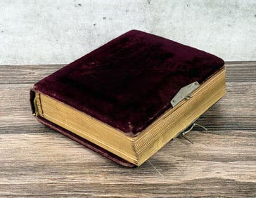 Victorian Photo Album Full of Named Individuals