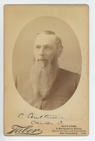 Cornelius Aultman Ohio Industrialist Cabinet Photo