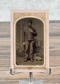 Sailor Fisherman Occupational Tintype Photo