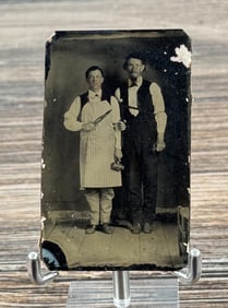 Tinsmith Occupational Tintype Photo