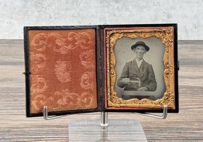 Carpenter Occupational Tintype Photo