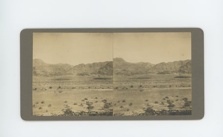 Gold Basin Death Valley California Stereoview