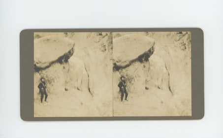 Scotts Canyon Death Valley California Stereoview