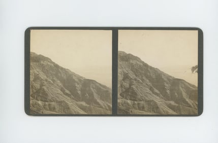 Gold Mining Death Valley California Stereoview