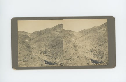Prospector Camp Death Valley California Stereoview
