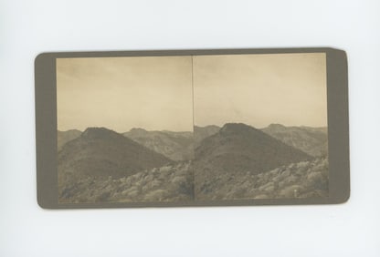Hog Back Ridge Death Valley California Stereoview