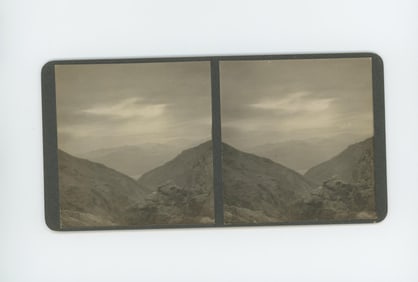 Mining Camp Death Valley California Stereoview