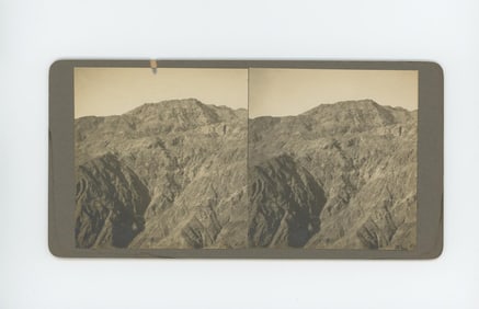 Gold Mountain Death Valley California Stereoview
