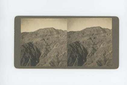 Gold Mountain Death Valley California Stereoview