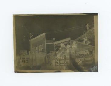 Rawhide Nevada Mining Town Photo Negative