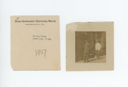 Postmaster Nicholson Rawhide Nevada Photo