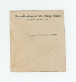 Rawhide Nevada Mining Rescue Team Photo Negative