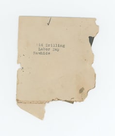 Rawhide Nevada Ghost Town Photo Negative